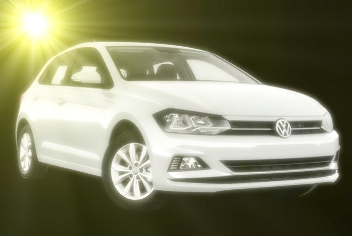 Kompaktwagen auf La Palma