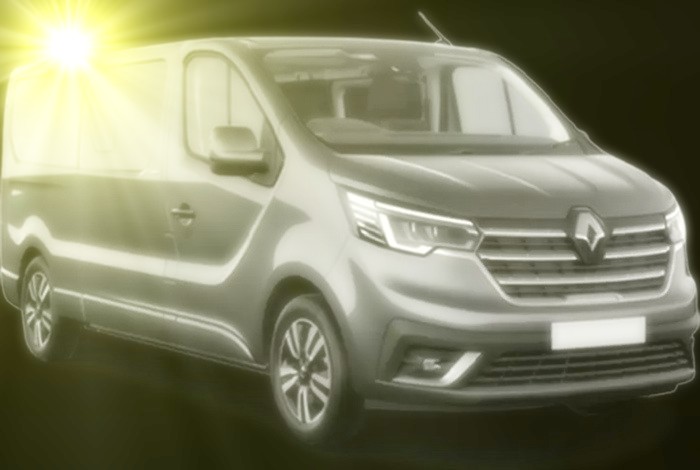 Minivans und Volumenfahrzeuge am Flughafen La Gomera